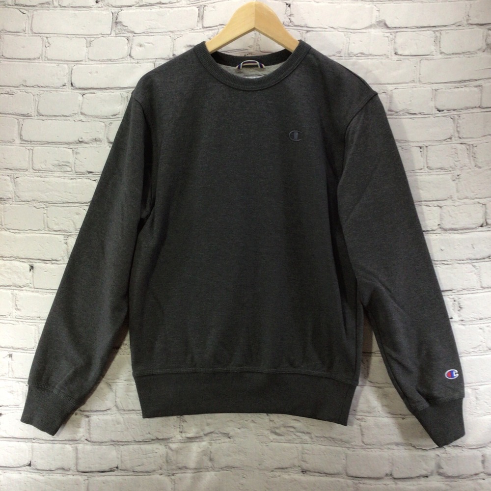 Champion‎ Sweatshirt Mens Sz S Small Gray Pullover Crew